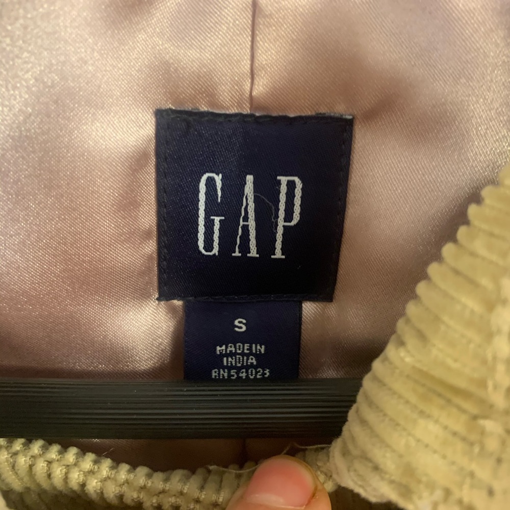 GAP Pea Coat Double Breasted Corduroy Jacket S - Picture 4 of 6